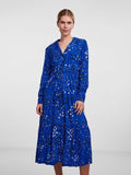 Y.A.S Blue Floral Maxi Dress