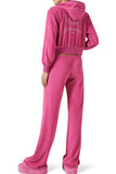 Balenciaga BB motel hoodie and sweatpants pink set