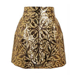 Dolce & Gabbana Barock embroided Vintage mini skirt