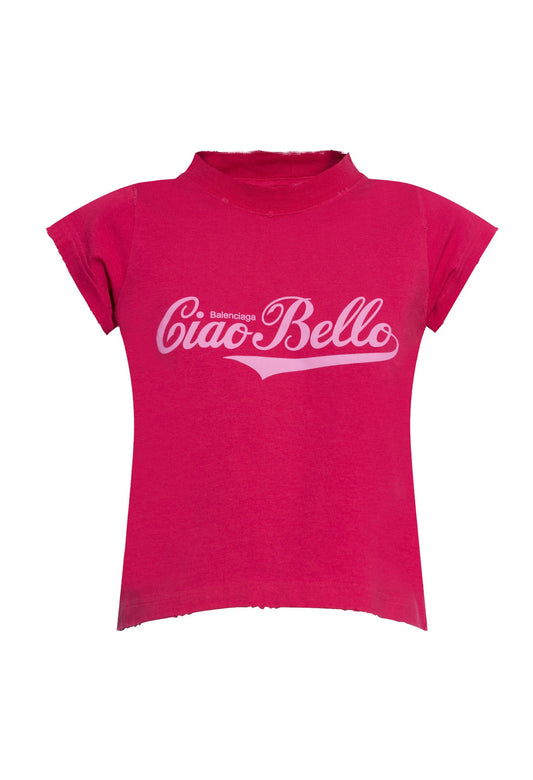 Balenciaga Ciao Bella Shrunk T-shirt