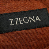 Excellent Z Zegna copper brown logo t shirt