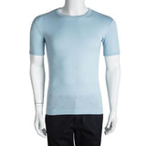 Dolce & Gabbana light blue casual t shirt