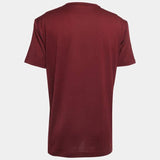 Dolce & Gabbana burgandy crewneck casual t shirt