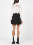 Sandro Rebeca Pleated Mini Skirt