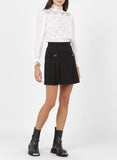 Sandro Rebeca Pleated Mini Skirt