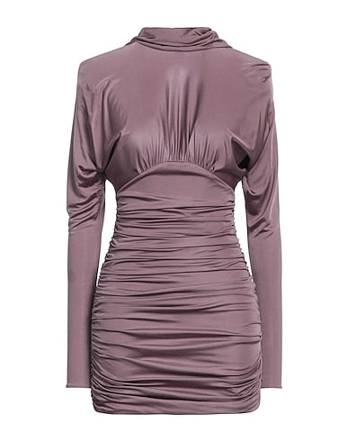 Saint Laurent Sheath Mauve Dress