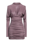 Saint Laurent Sheath Mauve Dress