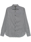 Giorgio Armani geometric-pattern button-up shirt