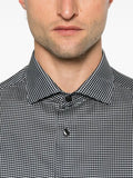 Giorgio Armani geometric-pattern button-up shirt