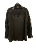 Ermanno Scervino black lace shirt