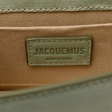 Jacquemus Nubuckle Chinquito Green small bag