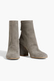 New Gianvito Rossi Grey Suede Anckle Boots