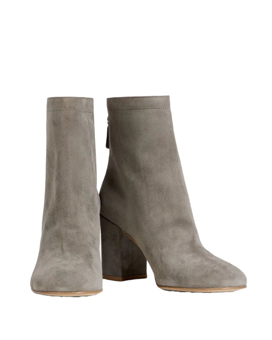 New Gianvito Rossi Grey Suede Anckle Boots