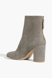 New Gianvito Rossi Grey Suede Anckle Boots