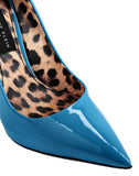 Philipp Plein patent Blue Pumps