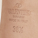 Valentino super platform Tan-go patent pumps