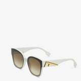 Fendi first Ivory accente sunglasses