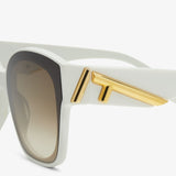 Fendi first Ivory accente sunglasses