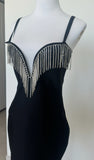 Black with rhinestones Dress