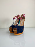 Ganmarco Lorenzi multicolor heels