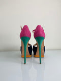 Ganmarco Lorenzi multicolor heels