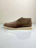 Loro Piana brown high loafers