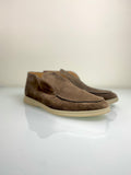 Loro Piana brown high loafers