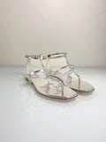 Dior New silver sandals