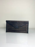 ALAIA black envelope clutch