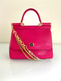 Dolce & Gabbana Lizard pink bag