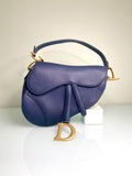 Dior dark blue Saddle bag