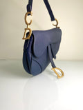 Dior dark blue Saddle bag