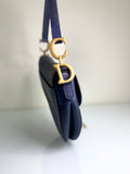 Dior dark blue Saddle bag