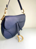 Dior dark blue Saddle bag