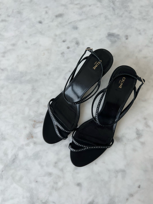 CELINE small heel Sandals