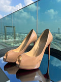 Christian Louboutin lady peep heels