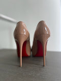 Christian Louboutin lady peep heels