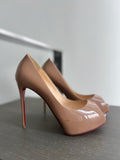 Christian Louboutin lady peep heels