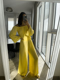 L’AGENCE Yellow Pant Set