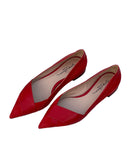 GIORGIO ARMANI New Red Flat shoes