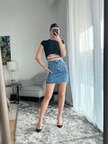 Sandro Denim Skirt