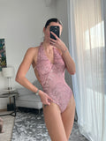 Ekaterina Kukhareva Pink Swimsuit Brand new