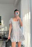 Manera Odevatca Polka Dot dress