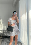 Manera Odevatca Polka Dot dress