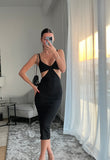 Manera Odevatca Black Summer Dress