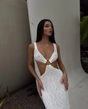 Manera Odevatca Beautiful White summer dress