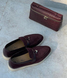 Loro Piana Loafers with croco